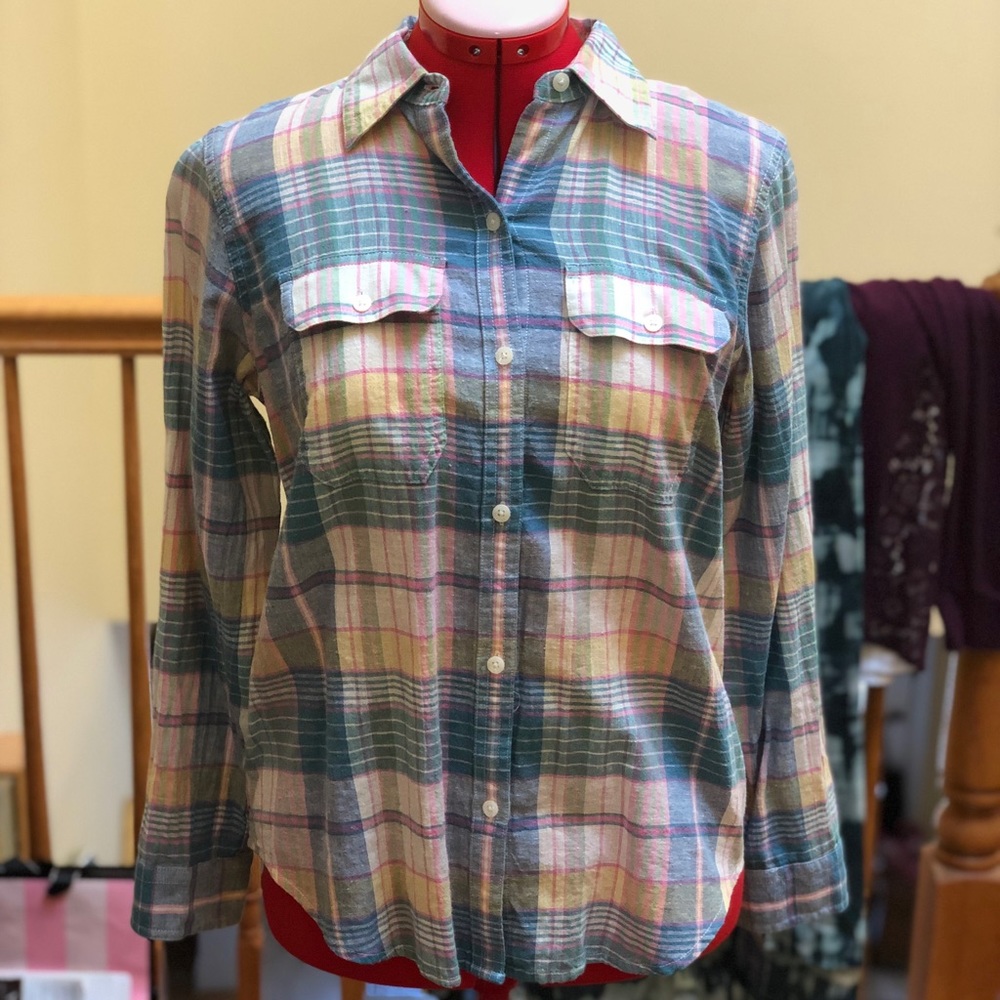 NWT Chaps Spring Flannel